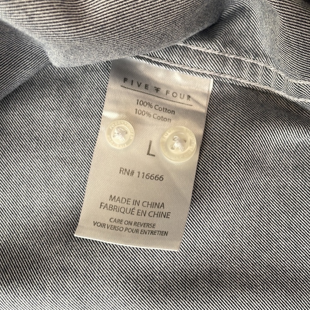Five Four Denim Chambray Button Down - image 6